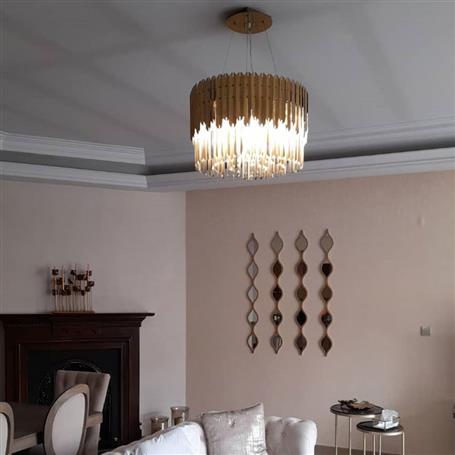 لوستر تیغه ای گرد سایز60