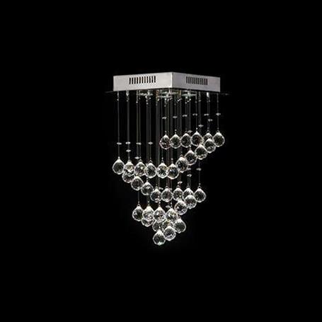 لوستر ریسه ای مربع سایز 28*28 طرح پیچ