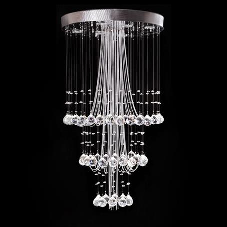 لوستر ریسه ای گرد سایز 60 طرح زنجیر رندوم